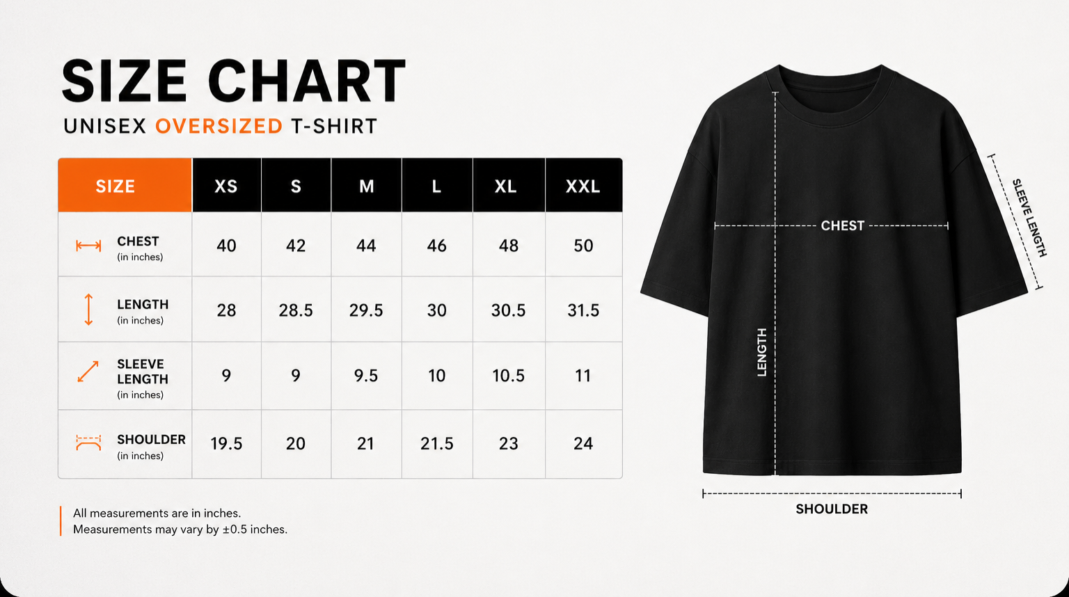 MITOK Signature Oversized Tee – Black